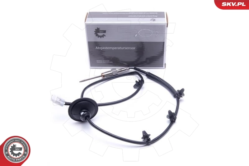 Sensor, exhaust gas temperature